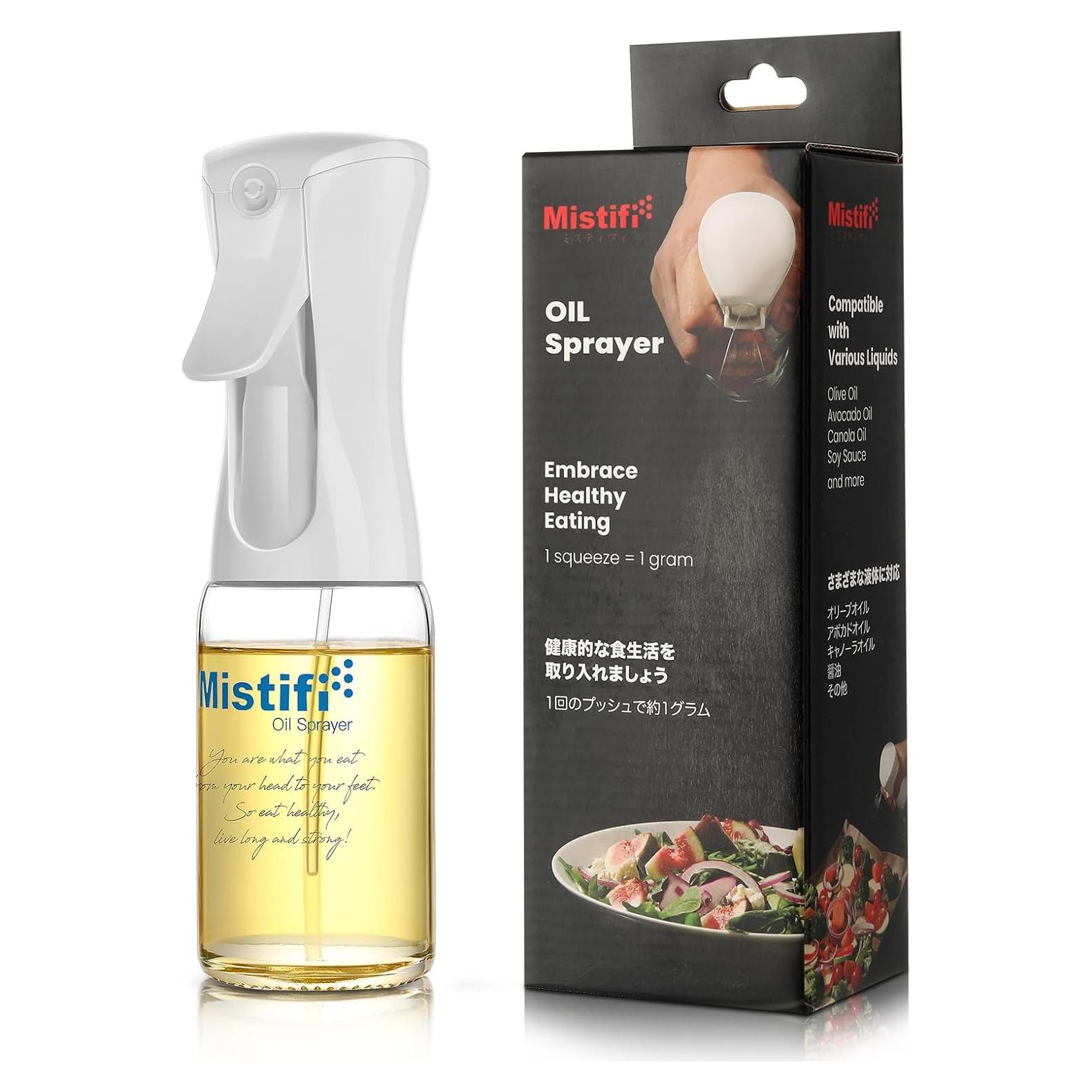 Rociador de Aceite Mistifi 150ml Vidrio A Prueba de Fugas