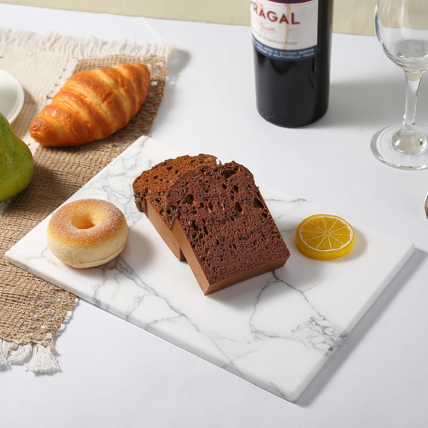 Tabla de Cortar de Mármol Arabescato Koville 30.48x20.32 cm