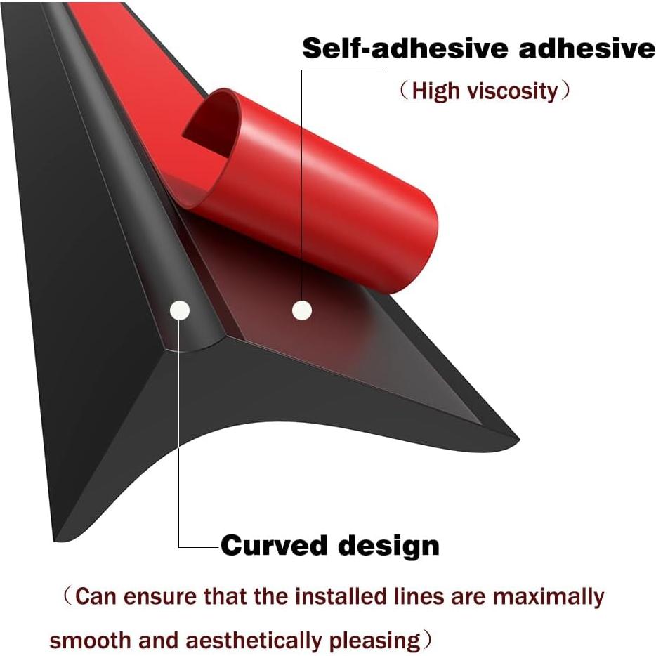 Barrera de Silicona Impermeable HNYNH 2.2m para Baño y Cocina