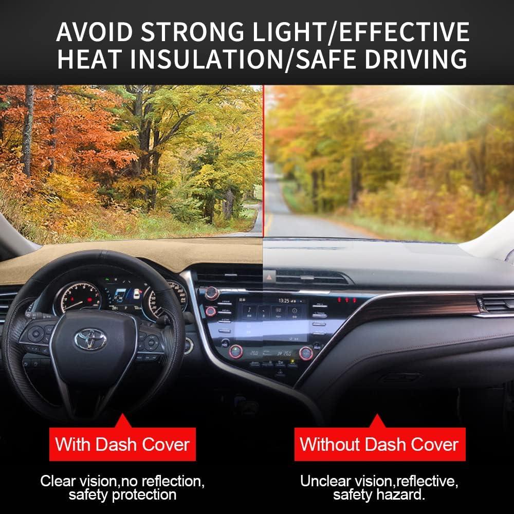 Funda de Tablero HanLanKa Beige para Toyota Sienna 2004-2010