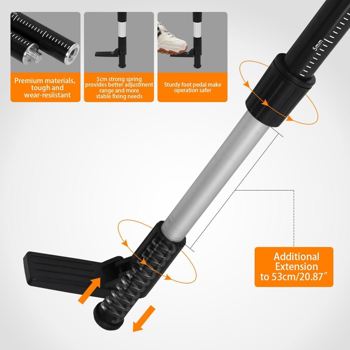 Poste Telescópico de Nivel Láser SMTOER 3.7m con Trípode