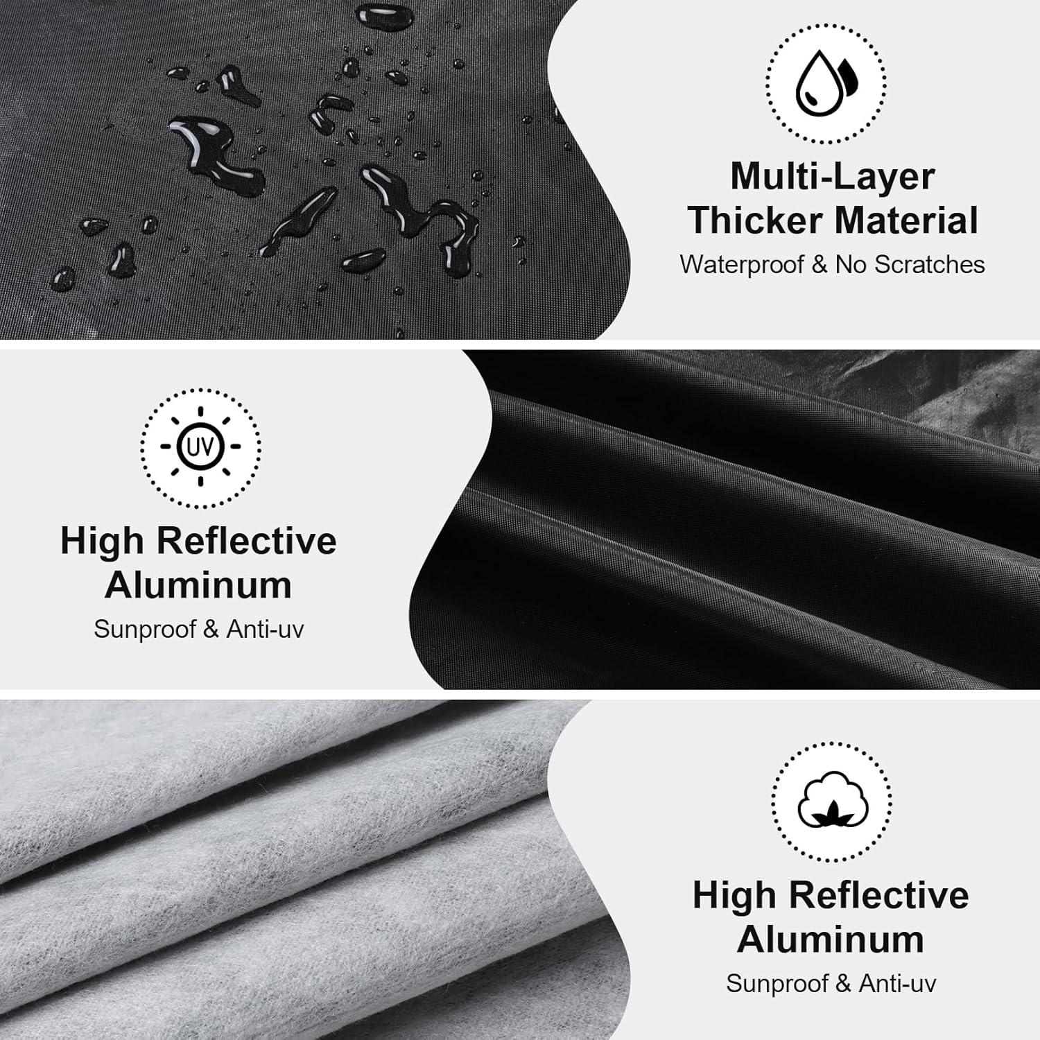 Cubierta de Coche Sailnovo Impermeable para Sedán hasta 450 cm