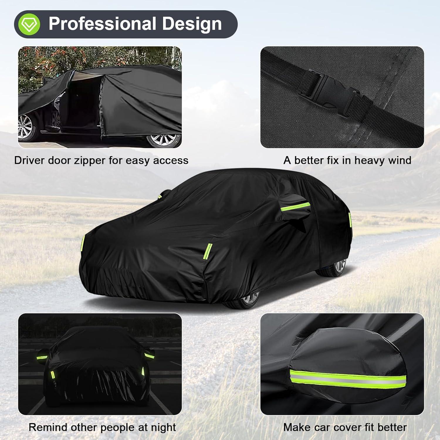 Cubierta de Coche Sailnovo Impermeable para Sedán hasta 450 cm