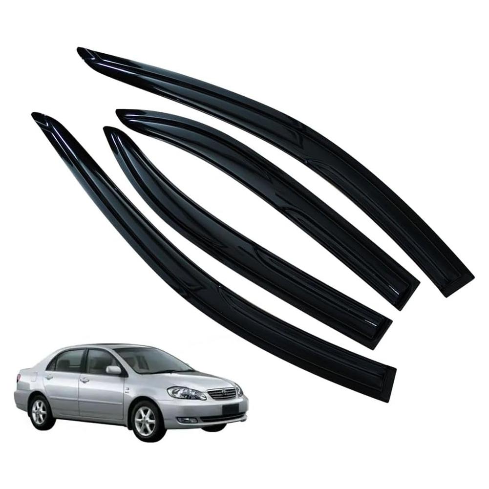 Deflectores de Lluvia LETINGFAR para Toyota Corolla 2003-2008