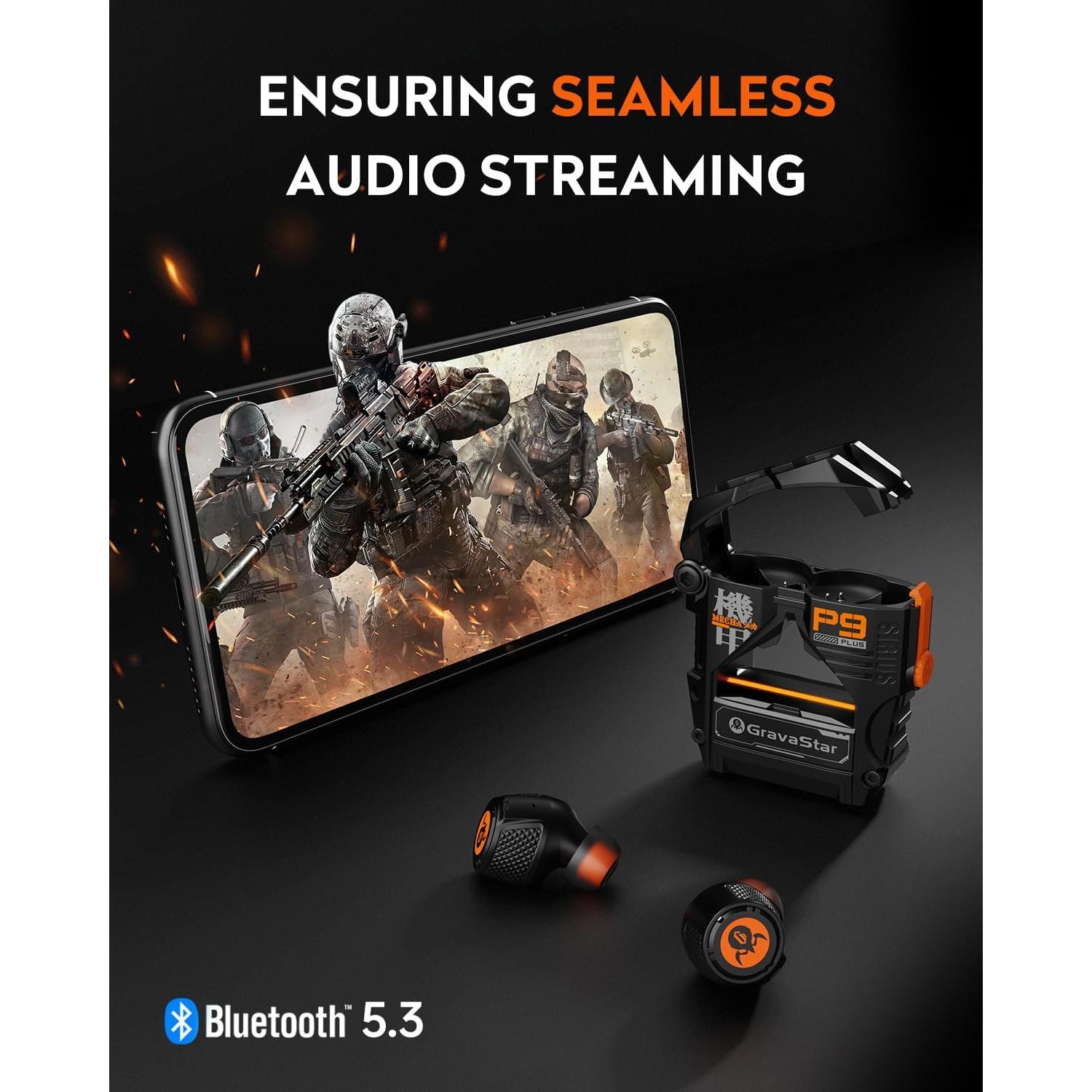 Auriculares Inalámbricos GravaStar Sirius Plus Bluetooth 5.3 ANC