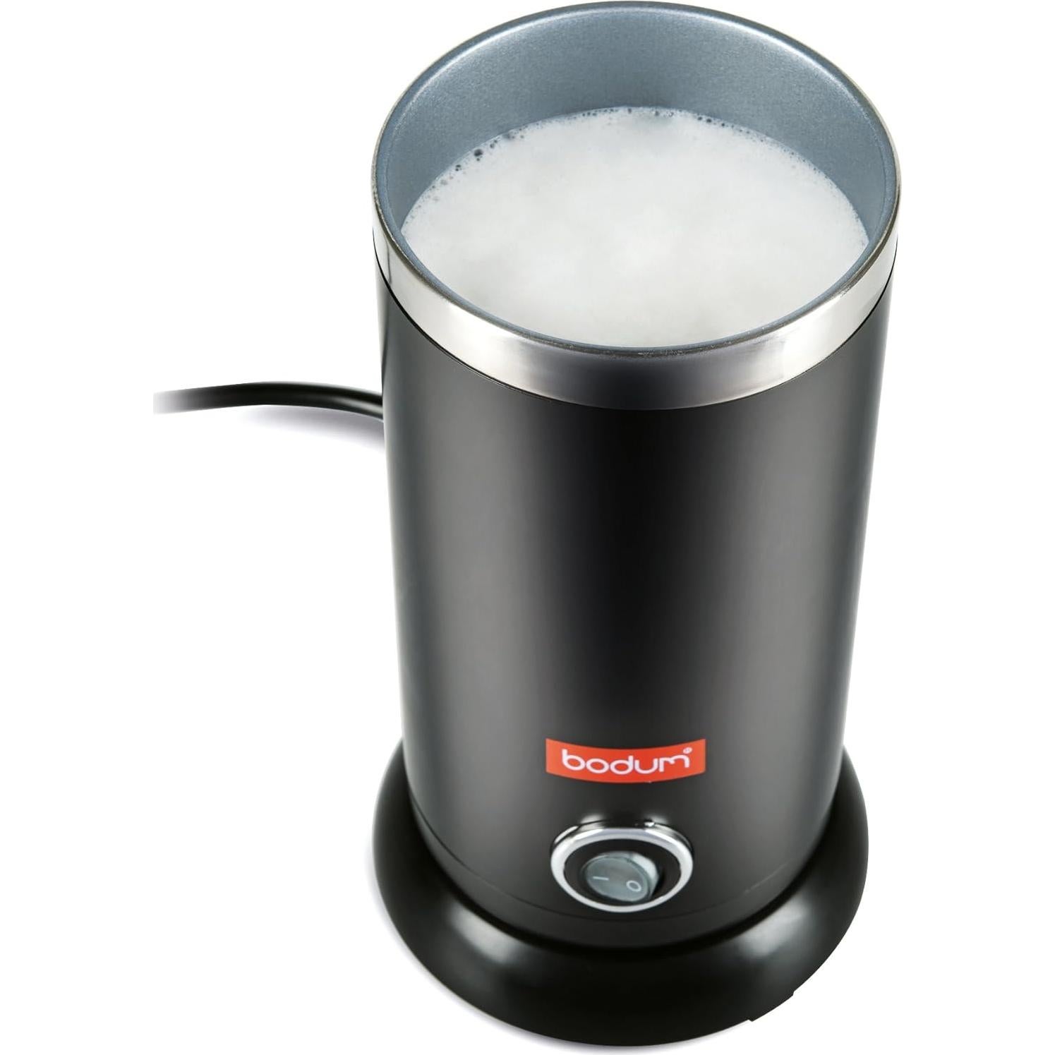 Espumador de Leche Eléctrico Bodum 300ml Negro - Paquete de 2