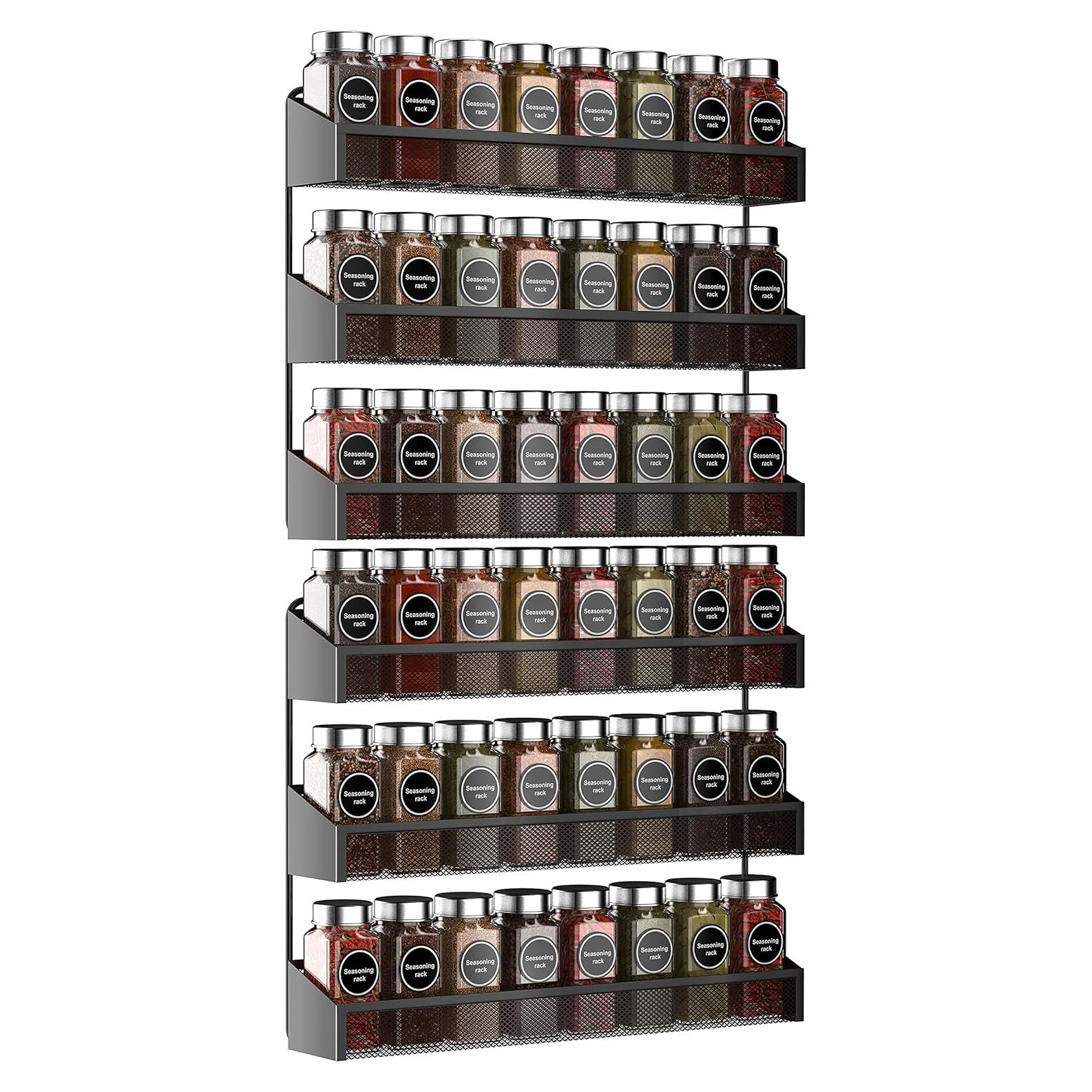 Estante Colgante AULEDIO 2 Pack Organizador de Especias 3 Niveles