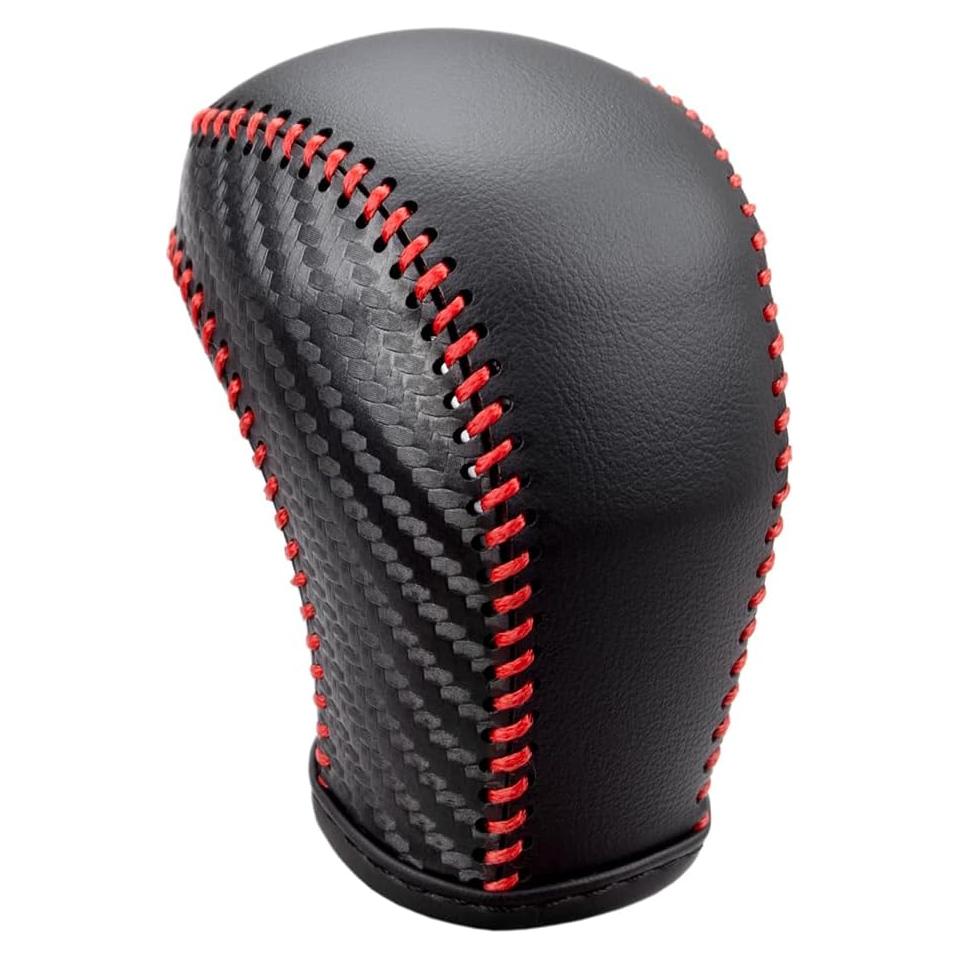 Cubierta de pomo de cambio de cuero LDYFC para Toyota 2014-2022