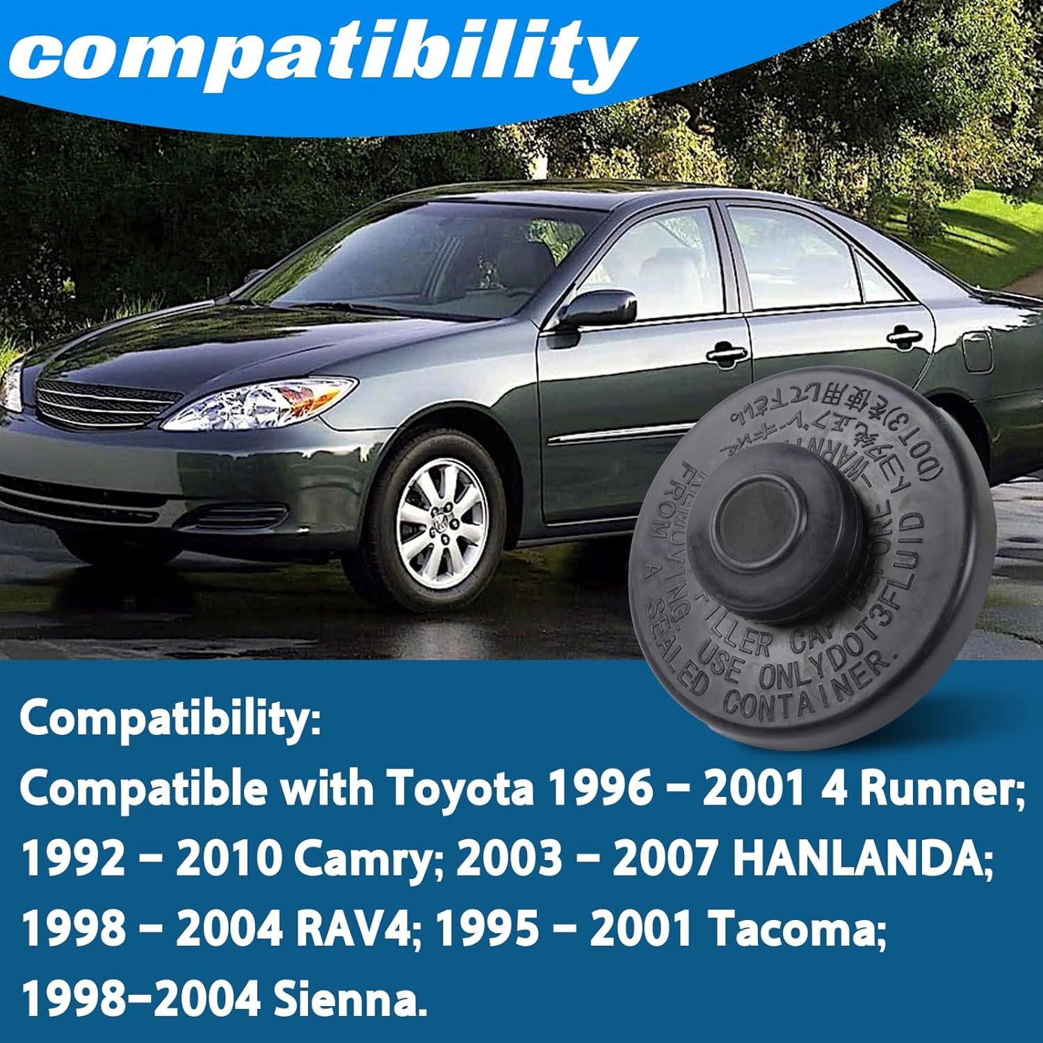 Tapa depósito líquido freno Nvguoes 47230-12040 para Toyota