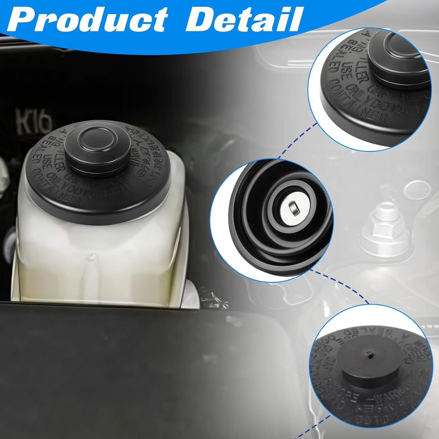 Tapa depósito líquido freno Nvguoes 47230-12040 para Toyota