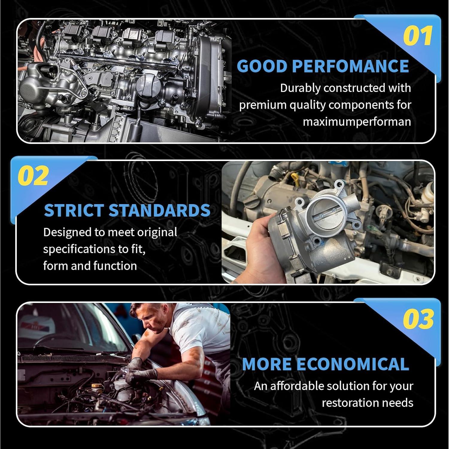 Cuerpo de Aceleración Electrónico ATURMC S20238 para Ford