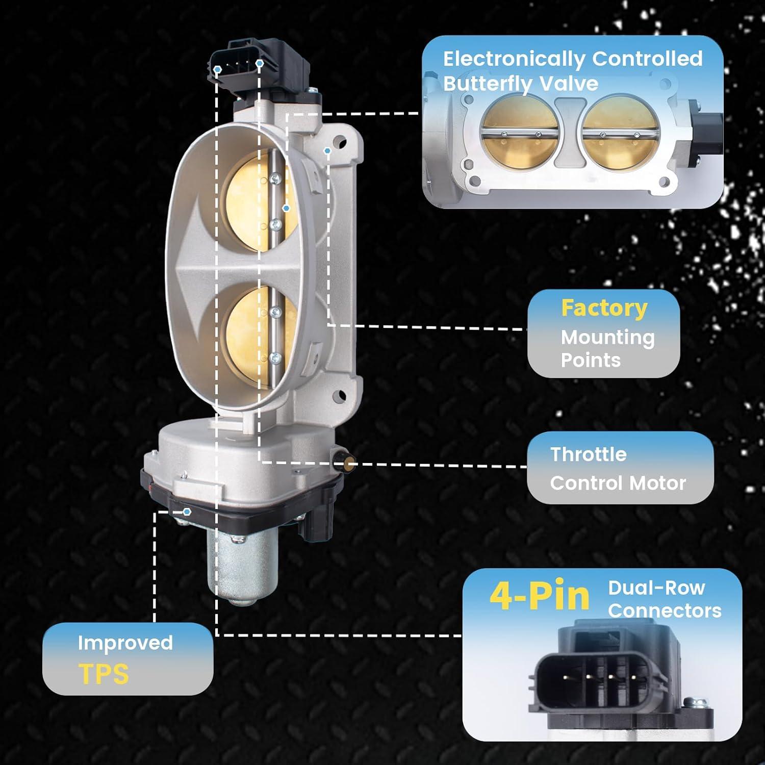 Cuerpo de Aceleración Electrónico ATURMC para Ford Mustang 4.6L V8 2005-2010