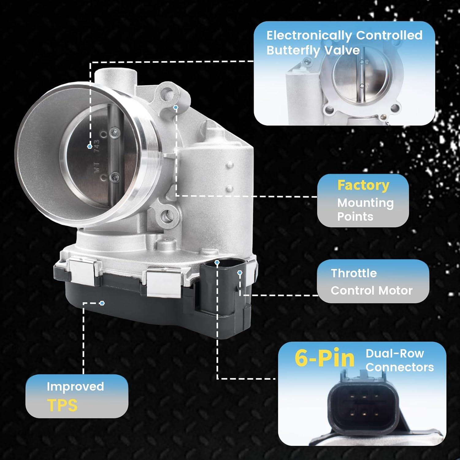 Cuerpo de Aceleración Electrónico ATURMC 06F133062A para Audi y VW