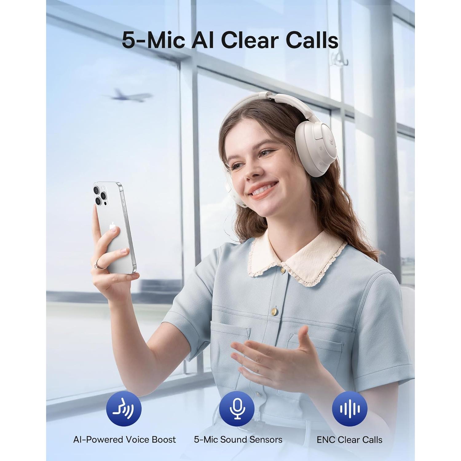 Auriculares Bluetooth Baseus Bass BH1 NC ANC 80H SuperBass