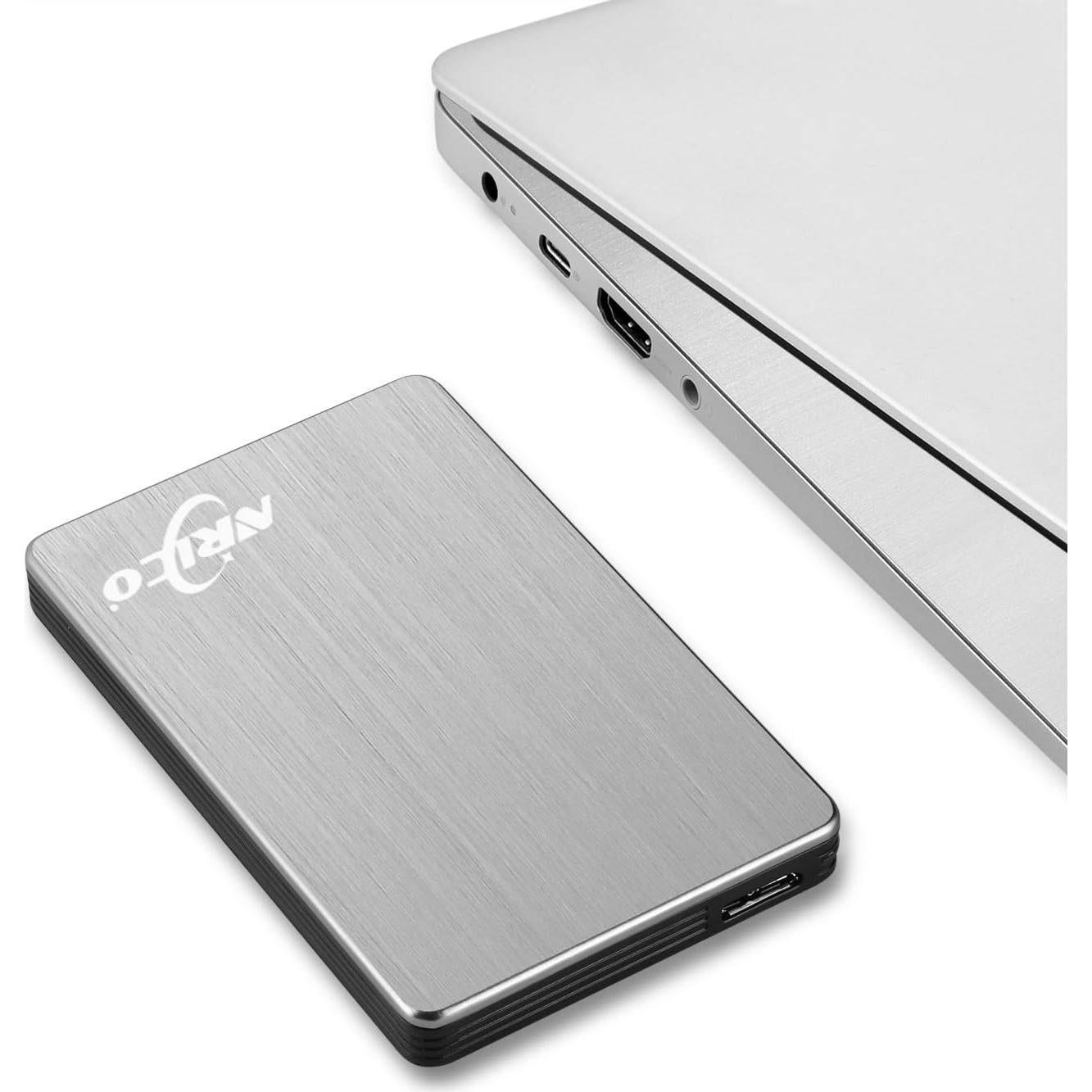 Disco Duro Externo Portátil NRICO H6 160GB USB 3.0 Gris