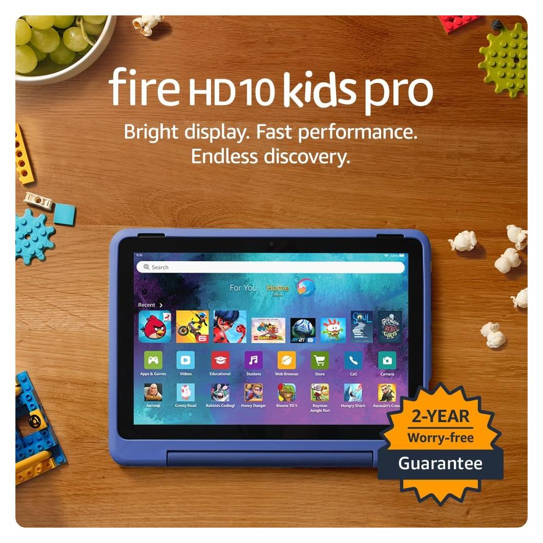 Amazon Fire HD 10 Kids Pro tablet (newest model) | Officially Licensed Disney Stitch Special-Edition