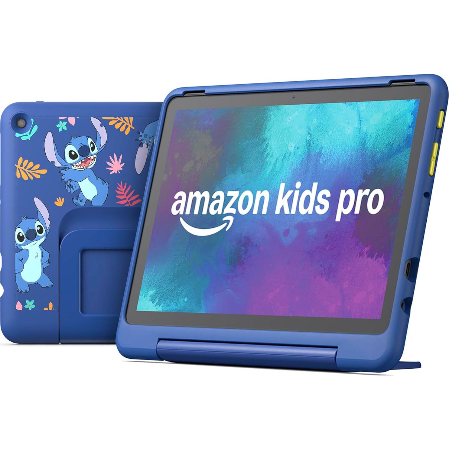 Amazon Fire HD 10 Kids Pro tablet (newest model) | Officially Licensed Disney Stitch Special-Edition