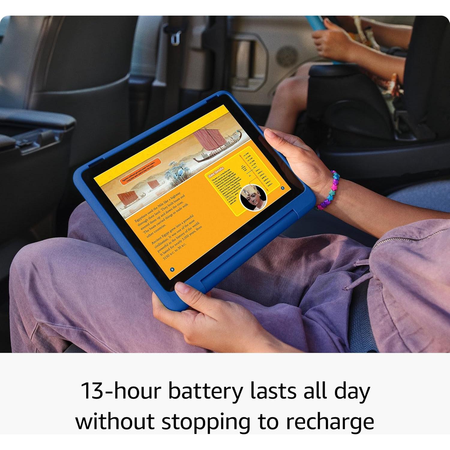 Amazon Fire HD 10 Kids Pro tablet (newest model) | Officially Licensed Disney Stitch Special-Edition