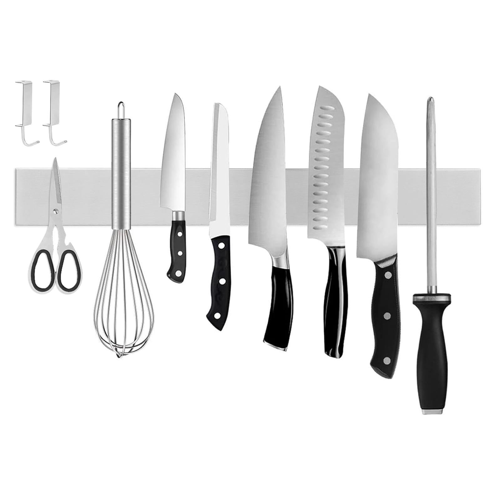 Barra Magnética de Cuchillos 40 cm Acero Inoxidable PENXUA