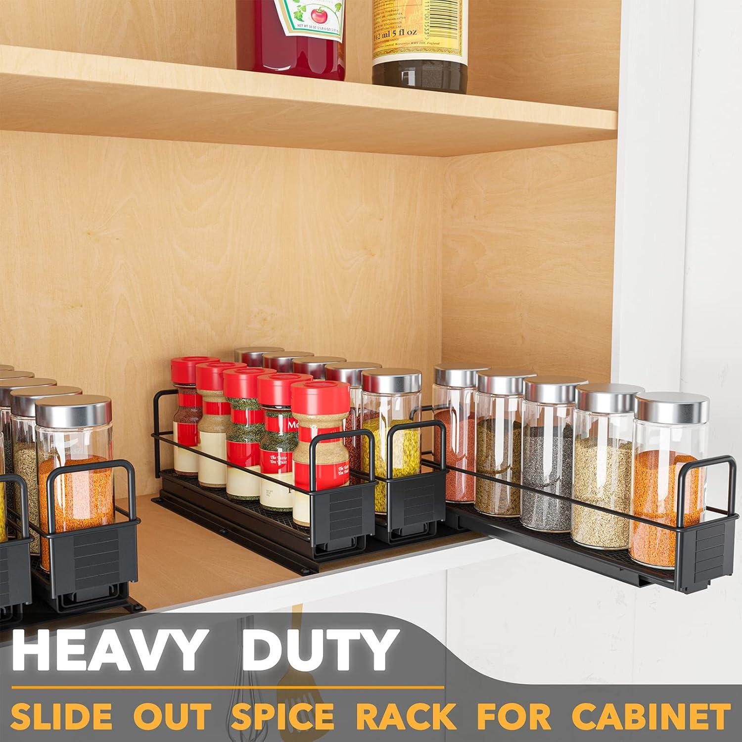 Organizador de Especias SpaceAid Extraíble con 3 Cajones