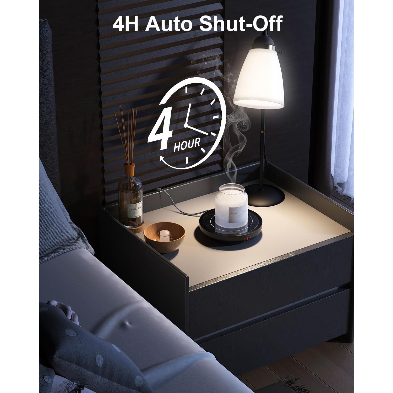 Calentador de Tazas SWEETFULL 36W Negro con 3 Temperaturas