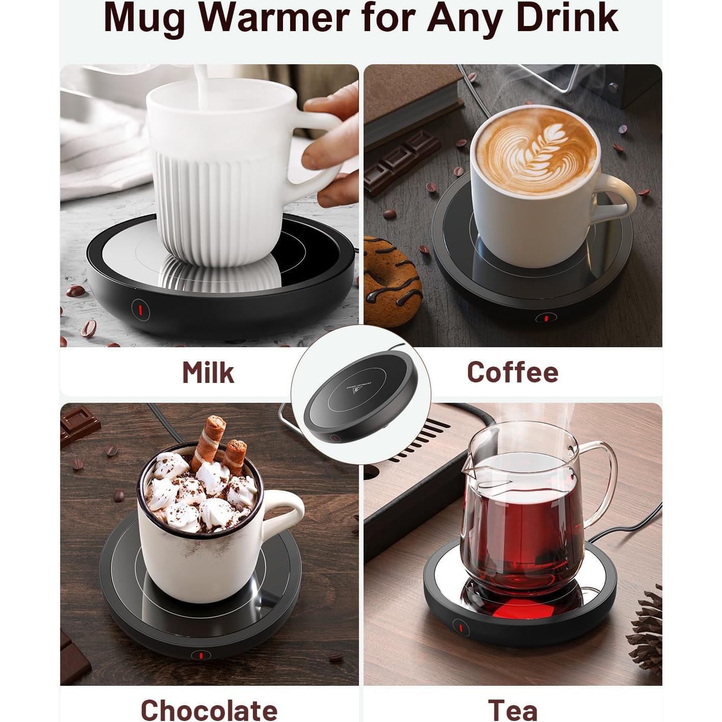 Calentador de Tazas SWEETFULL 36W Negro con 3 Temperaturas