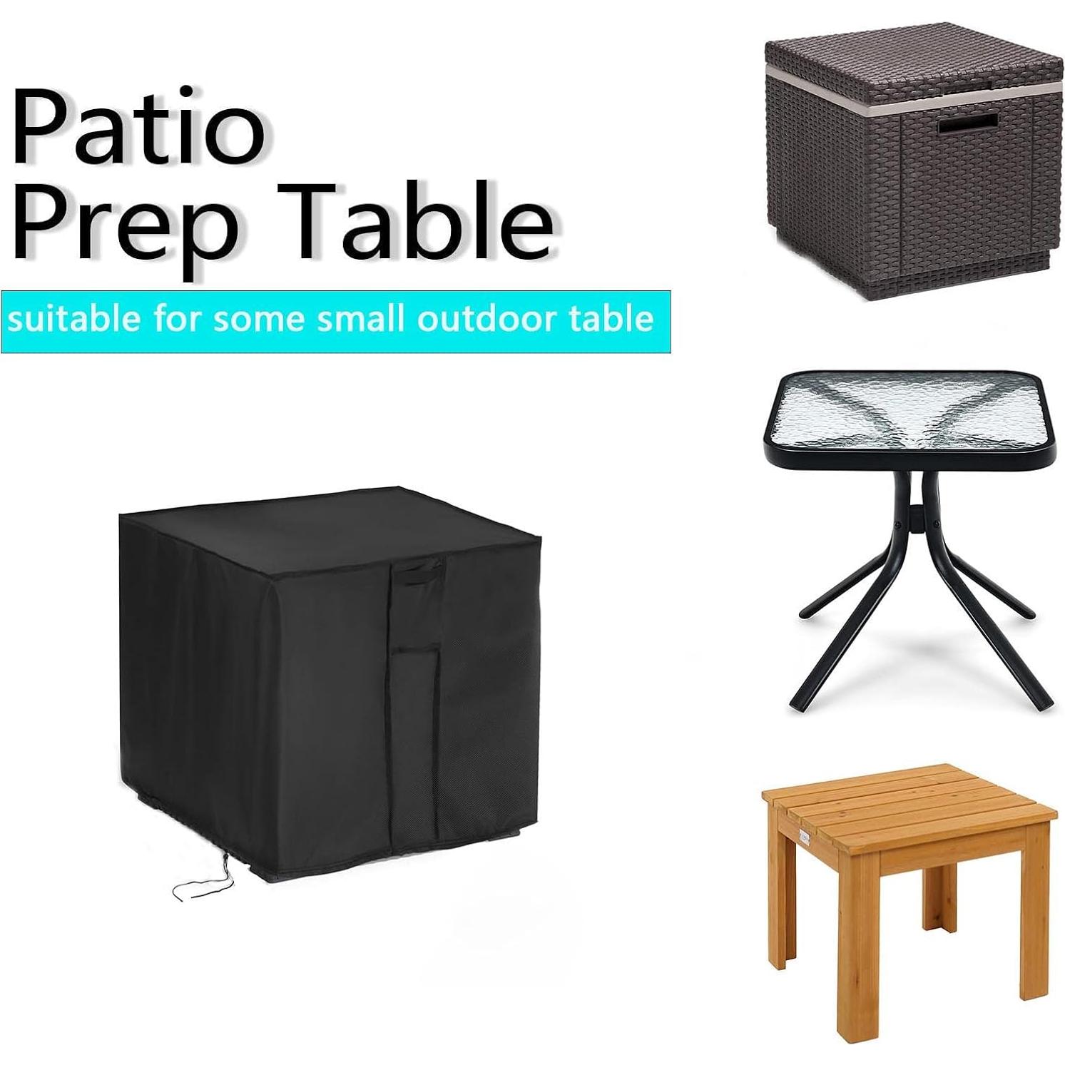 Cubierta de Mesa Cuadrada Jungda 45.72 cm Impermeable