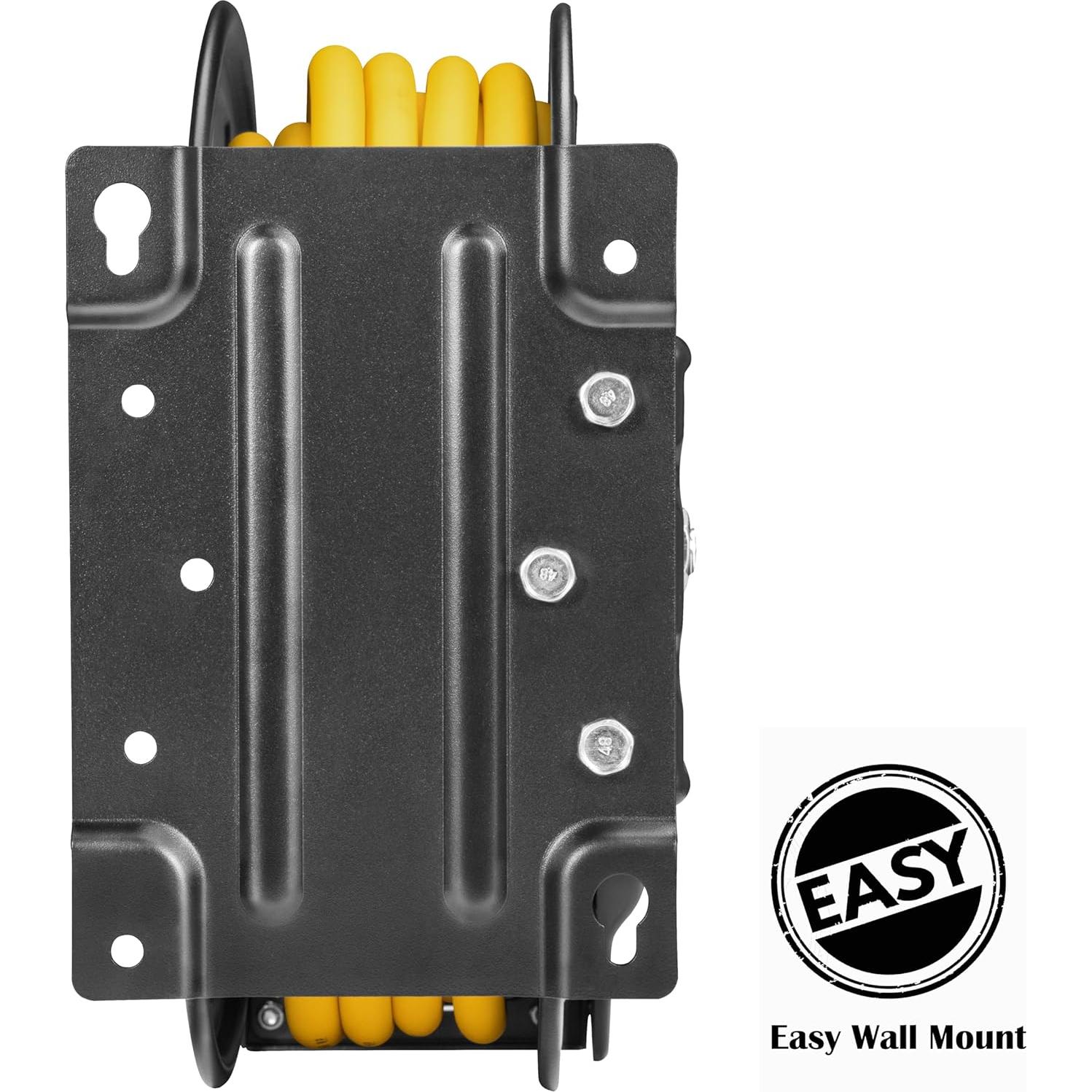 Carrete de Manguera de Aire Retráctil AIRZILLA 15.24m Acero