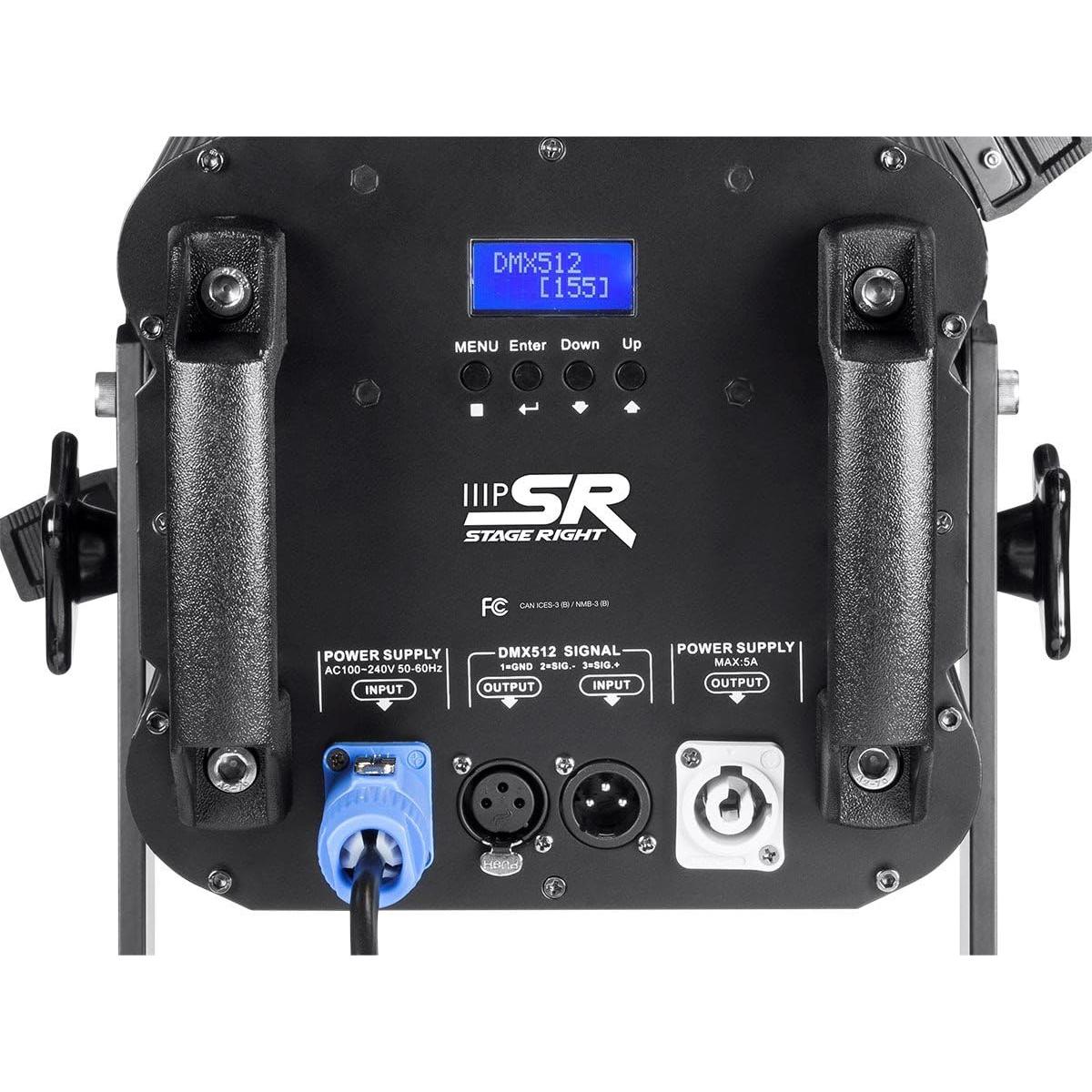 Proyector LED Ellipsoidal RGBW 180W Monoprice 612754