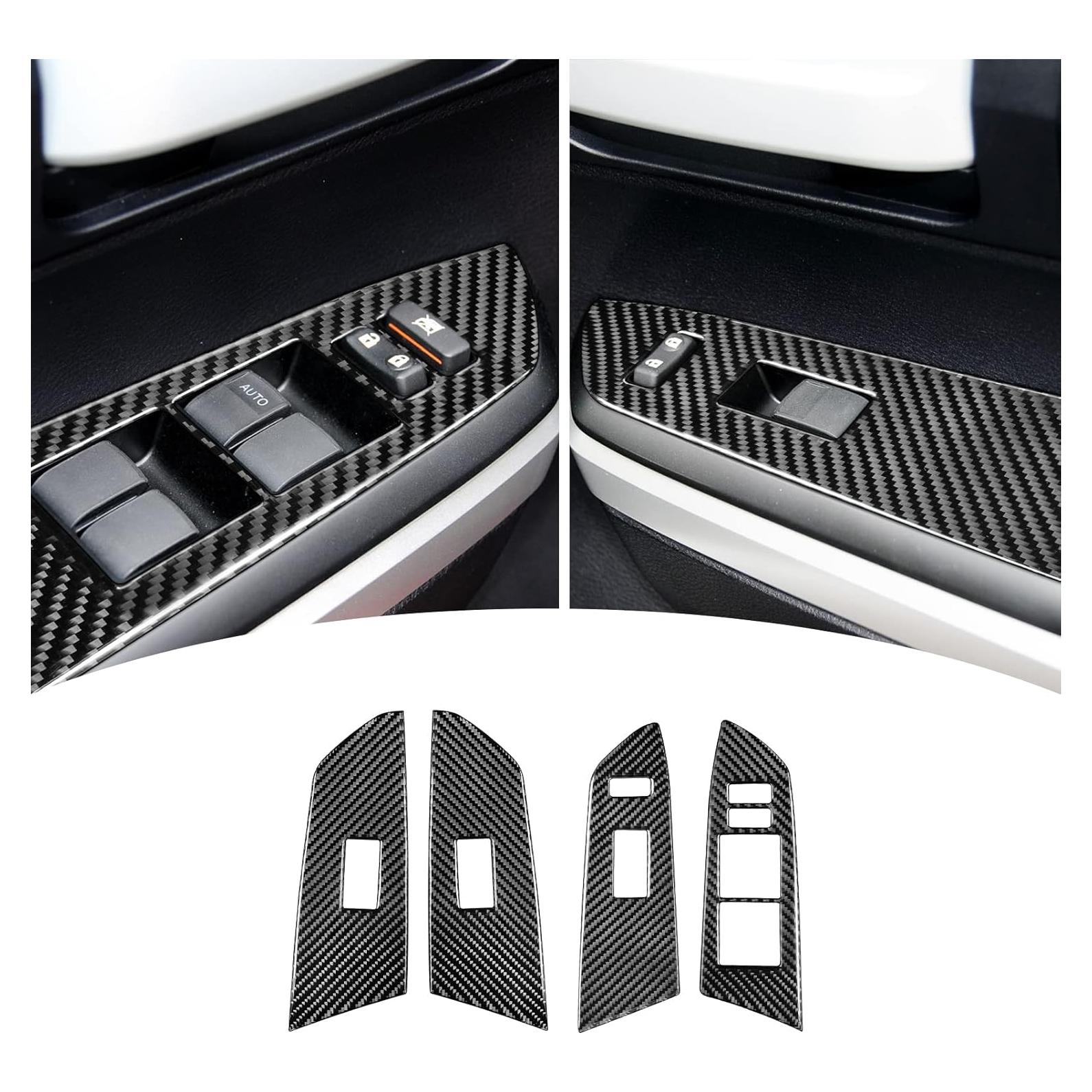 Calcomanía de fibra de carbono Bilisin para Toyota Tundra 2014-2018