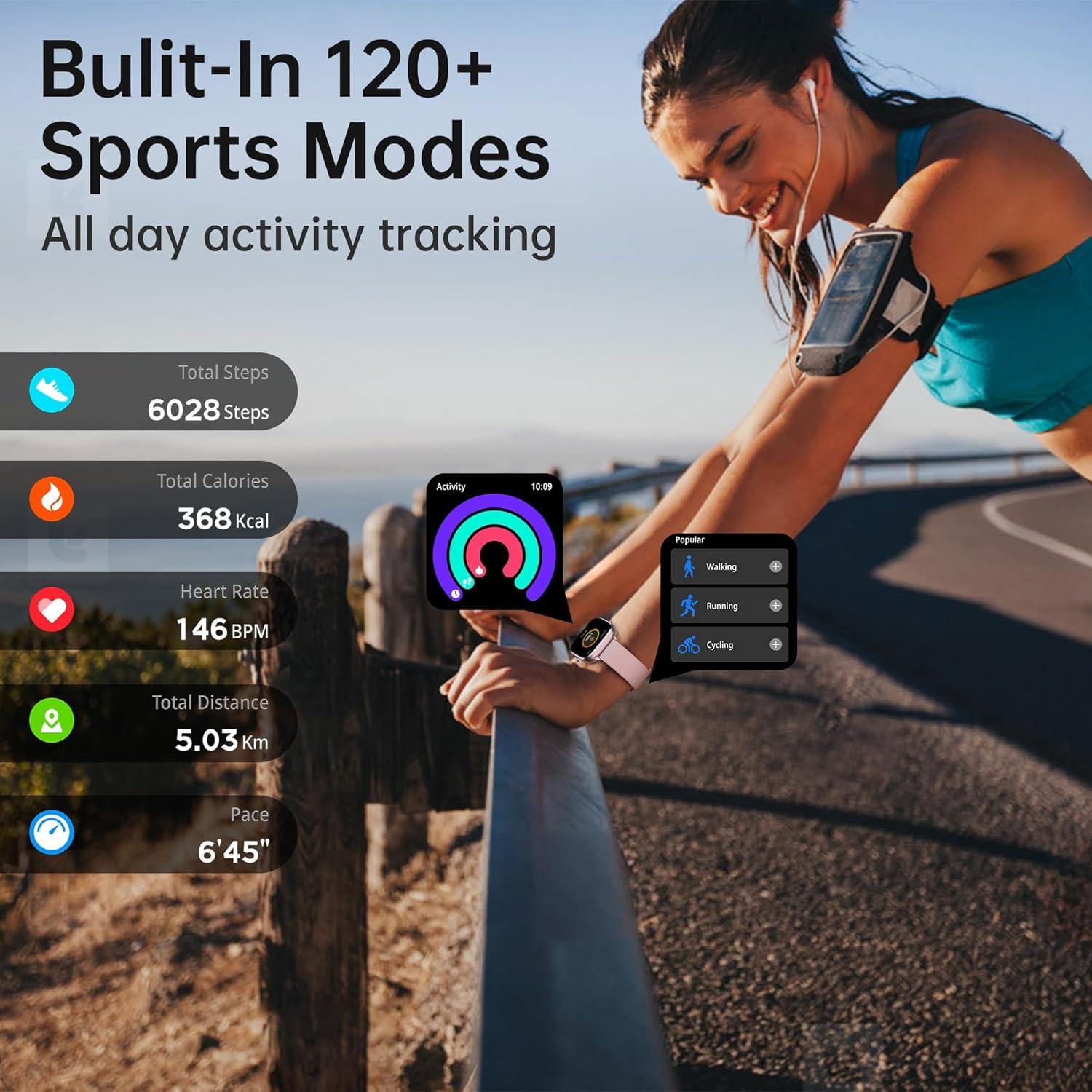 Reloj Inteligente Sunorshop T70 con Llamadas y Monitoreo de Salud