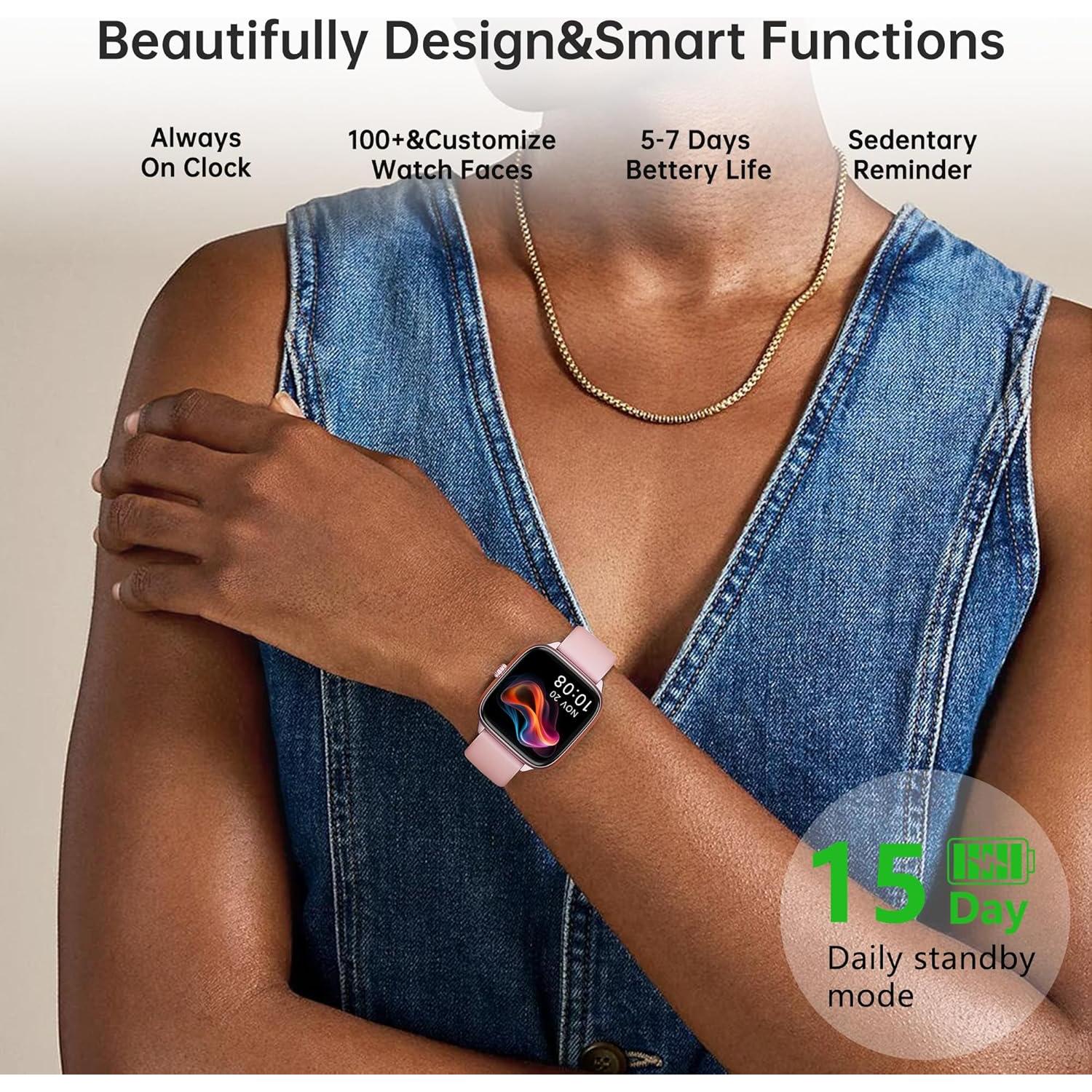 Reloj Inteligente Sunorshop T70 con Llamadas y Monitoreo de Salud