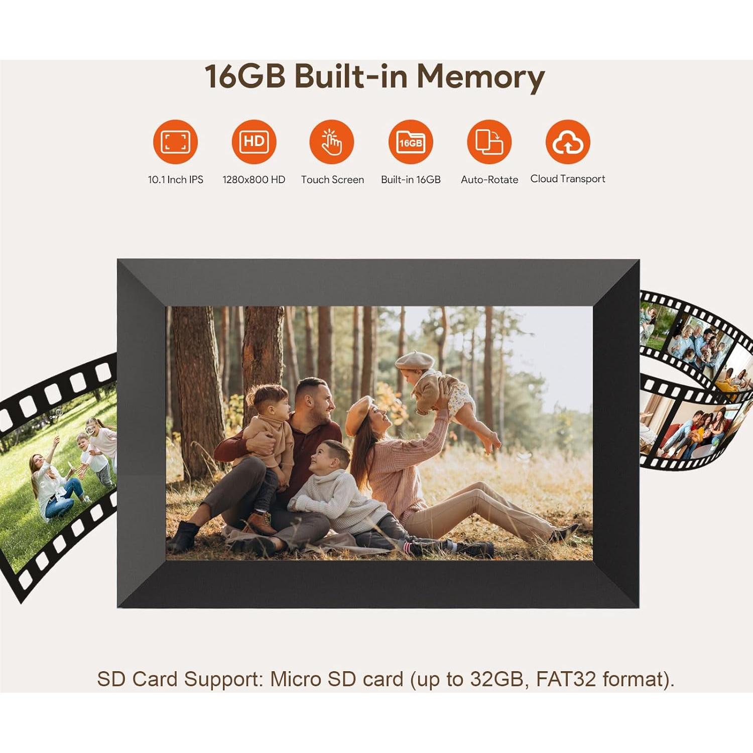 Marco de Fotos Digital Xixi Vision 10.1" HD 16GB WiFi