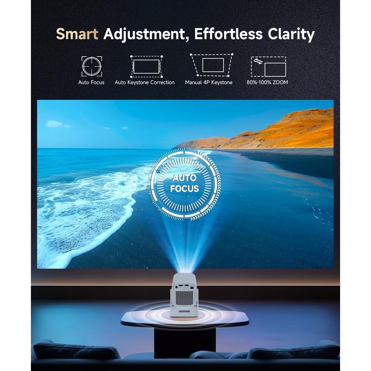 Proyector Mini Magcubic HY320 NTV 1080P WiFi Bluetooth 4K