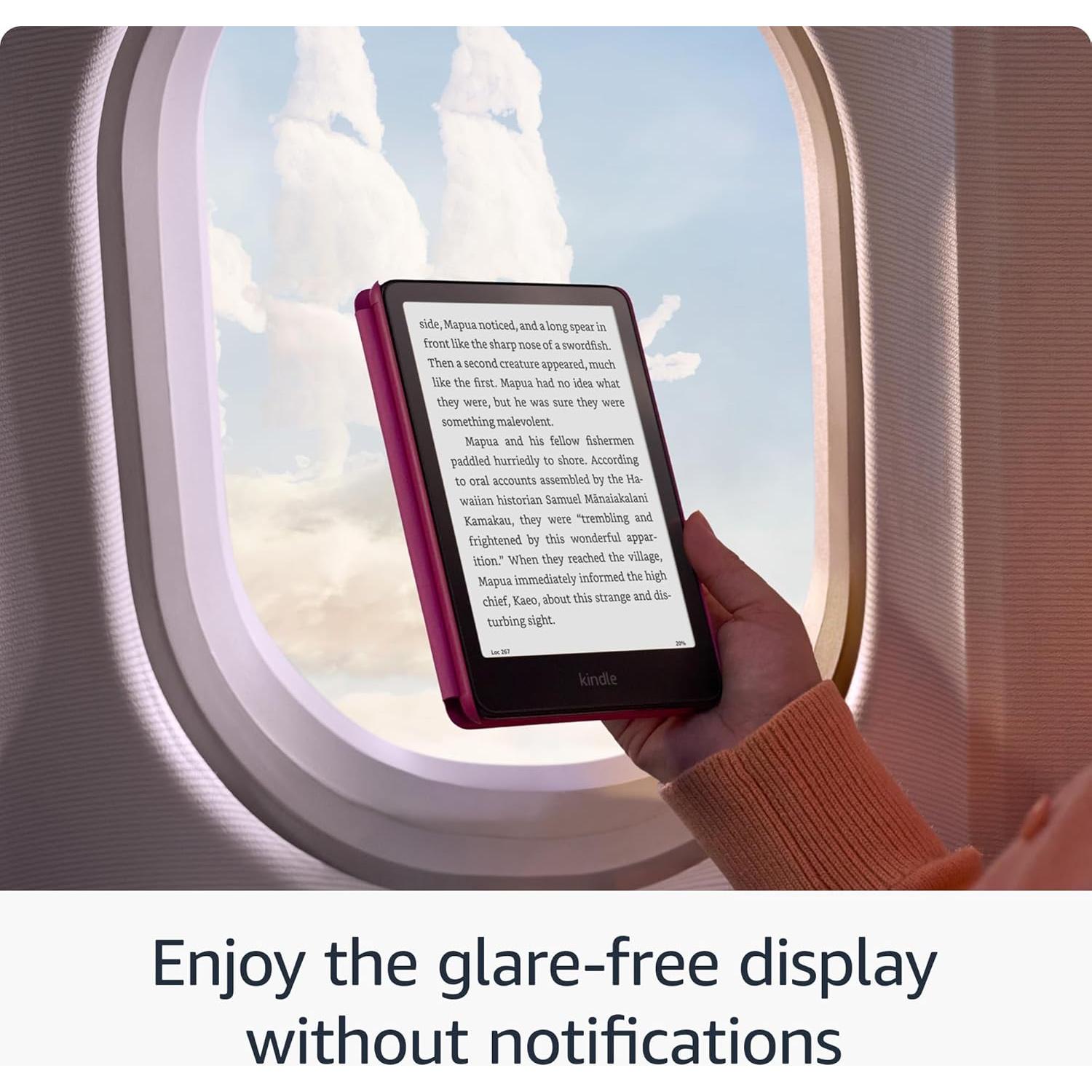 Like-New Amazon Kindle Paperwhite (16 GB) – Our fastest Kindle ever, with new 7" glare-free display and weeks of battery life – Black