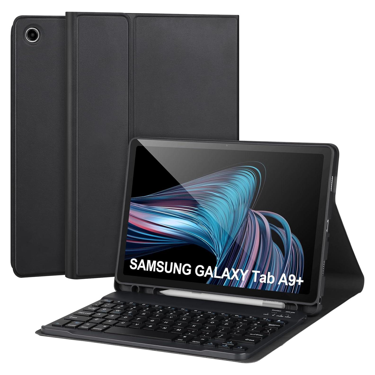 Funda con Teclado Bluetooth para Samsung Galaxy Tab A9+ 11'' 2023