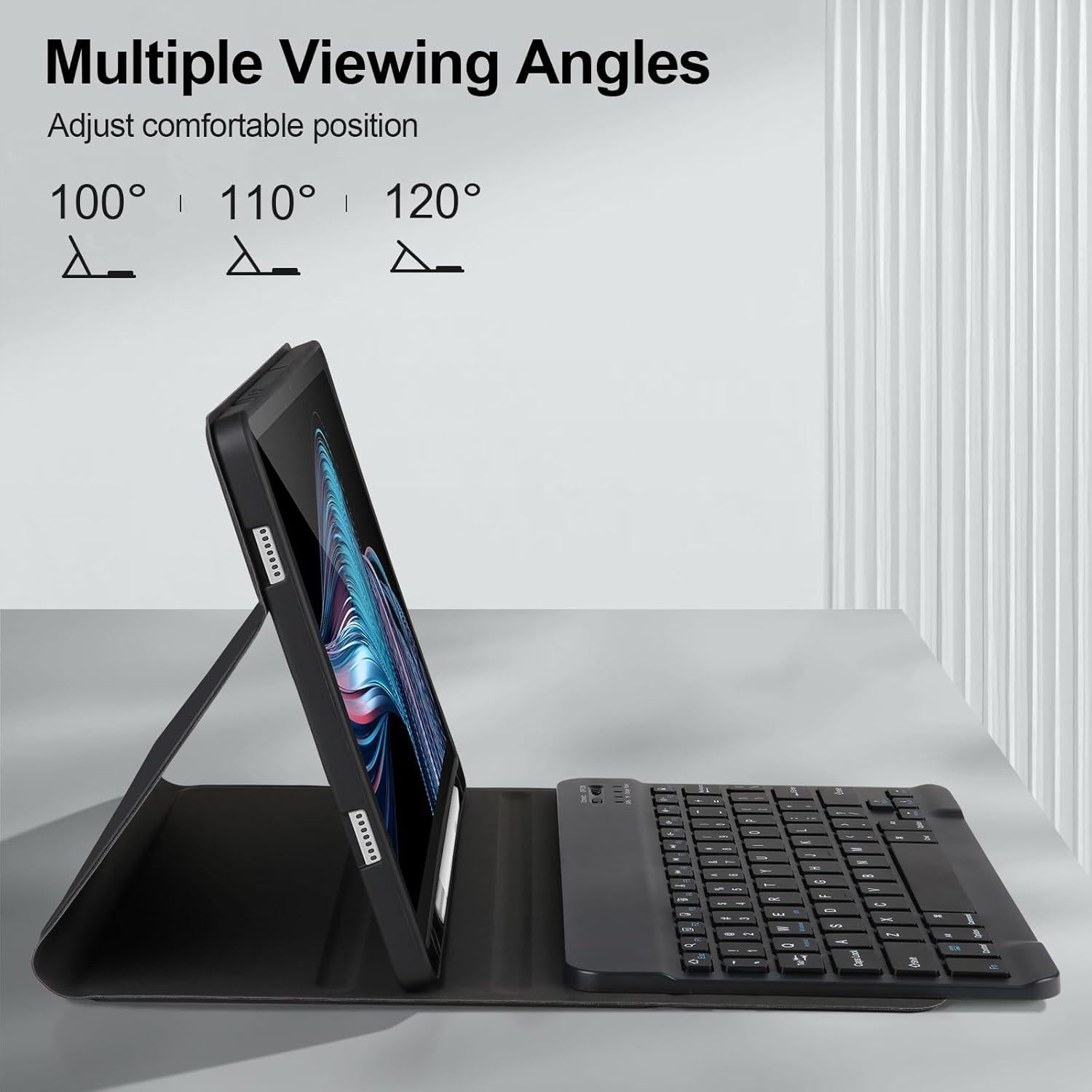 Funda con Teclado Bluetooth para Samsung Galaxy Tab A9+ 11'' 2023