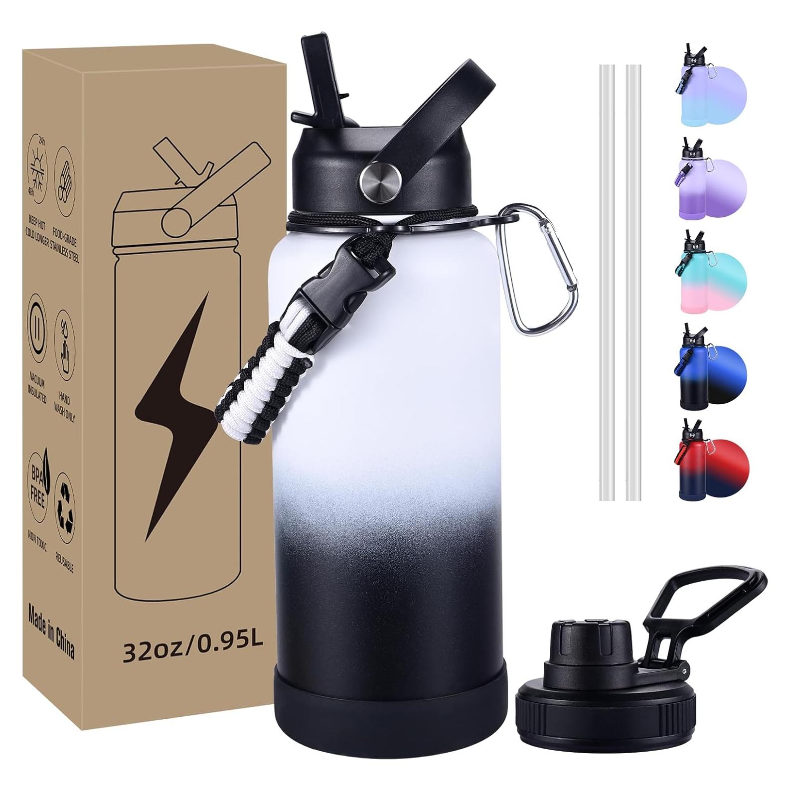 Botella de Agua Aislada CoolSub 32 oz Acero Inoxidable Doble Pared