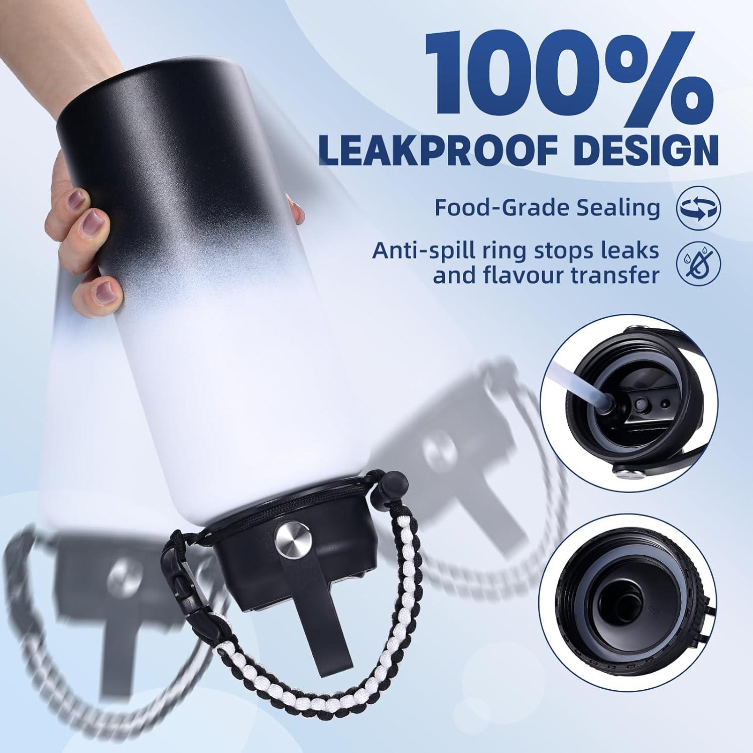 Botella de Agua Aislada CoolSub 32 oz Acero Inoxidable Doble Pared