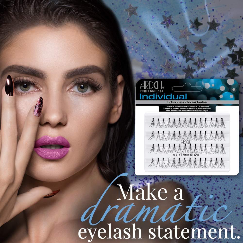 Pestañas Postizas Ardell Largas Negras - Kit de 4 Unidades