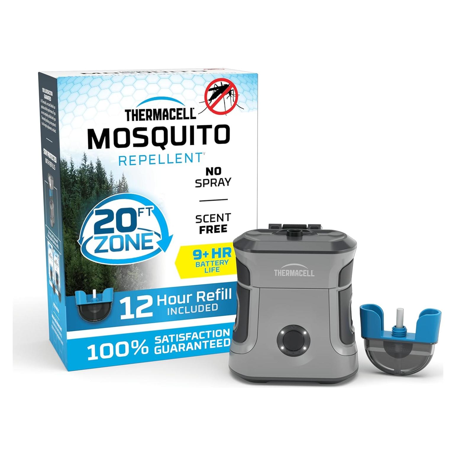 Repelente de Mosquitos Recargable Thermacell EX90 - 9 Horas