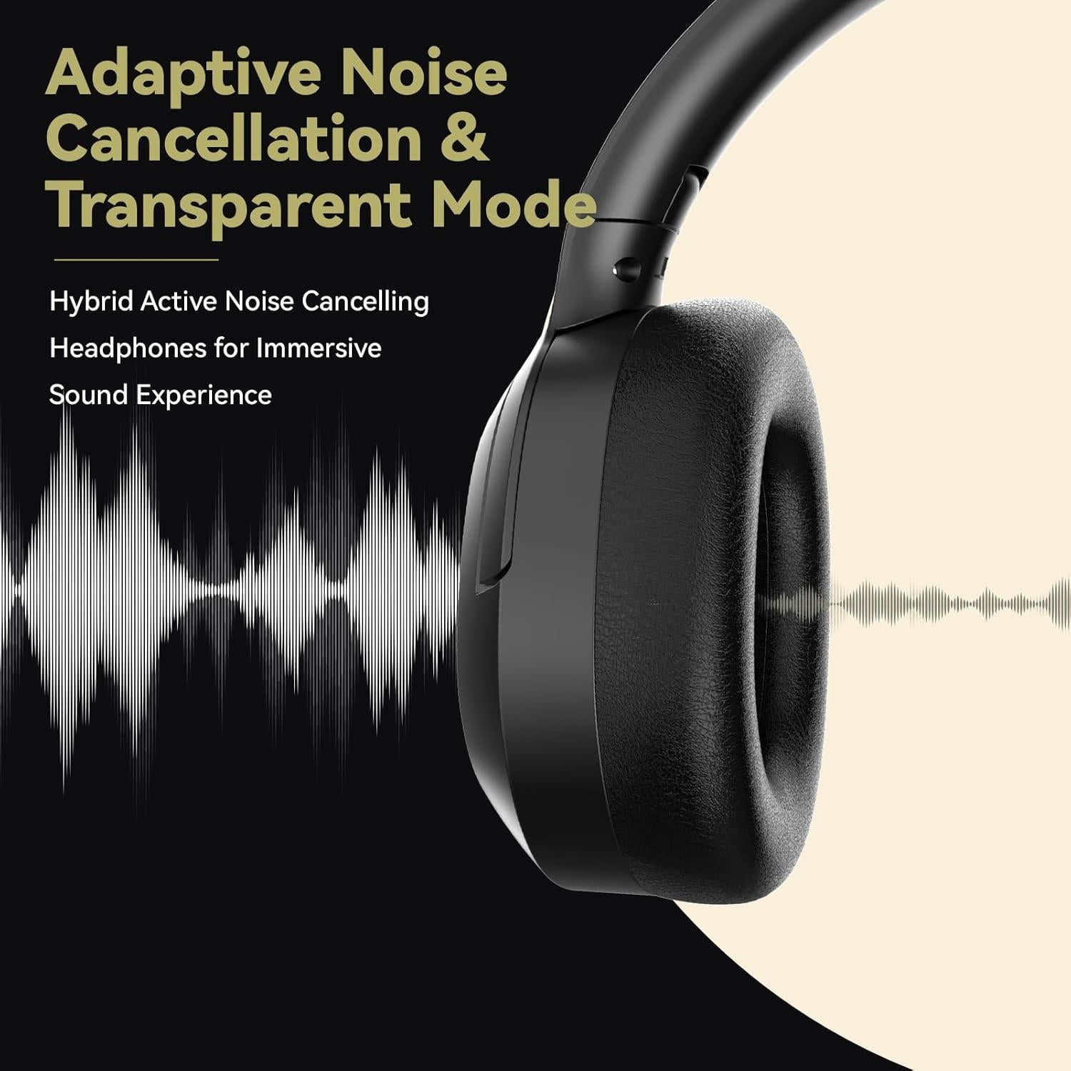 Auriculares Inalámbricos SunoFi con Cancelación de Ruido - Negro