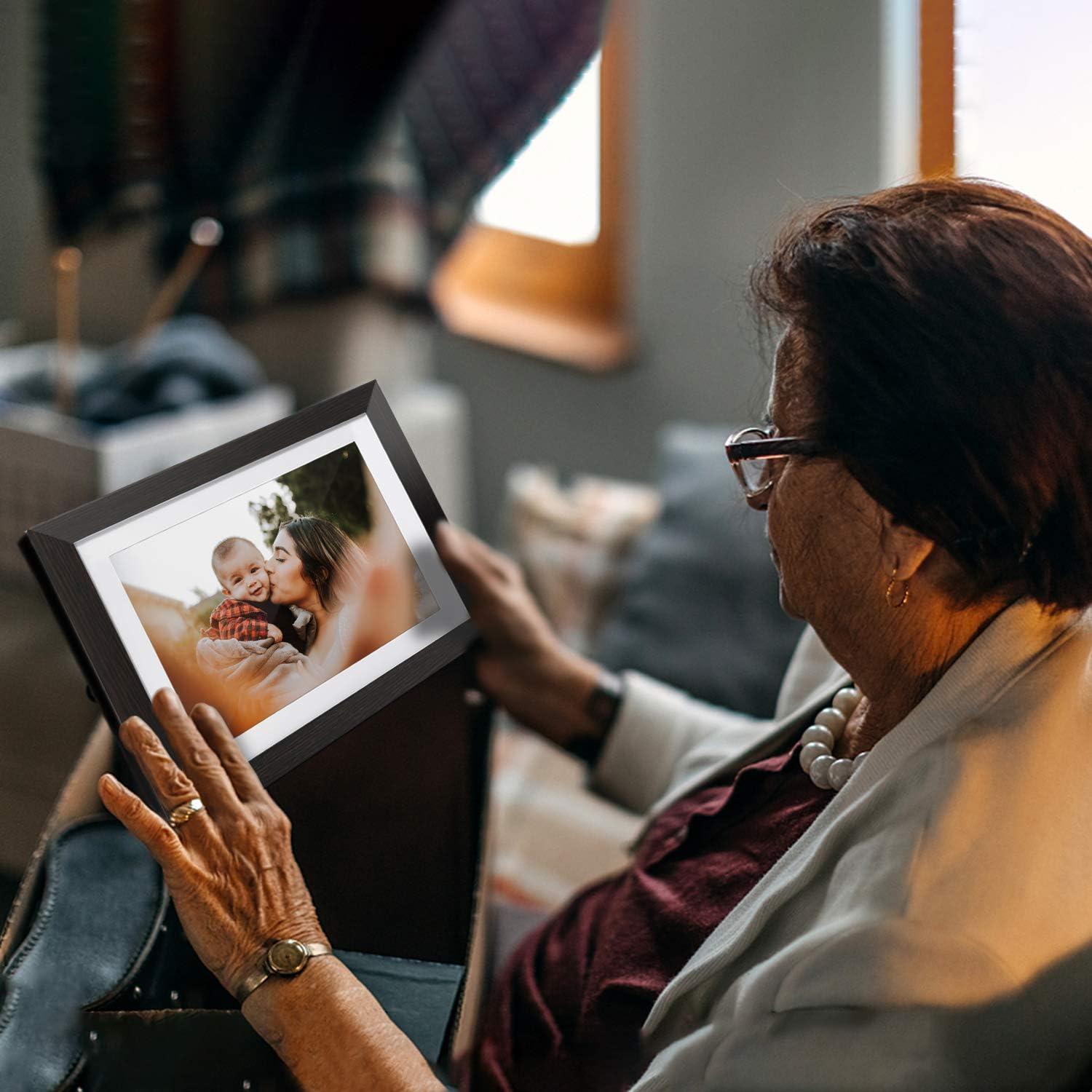 Marco de Fotos Digital AEEZO 10.1" WiFi 1280x800 Pantalla Táctil