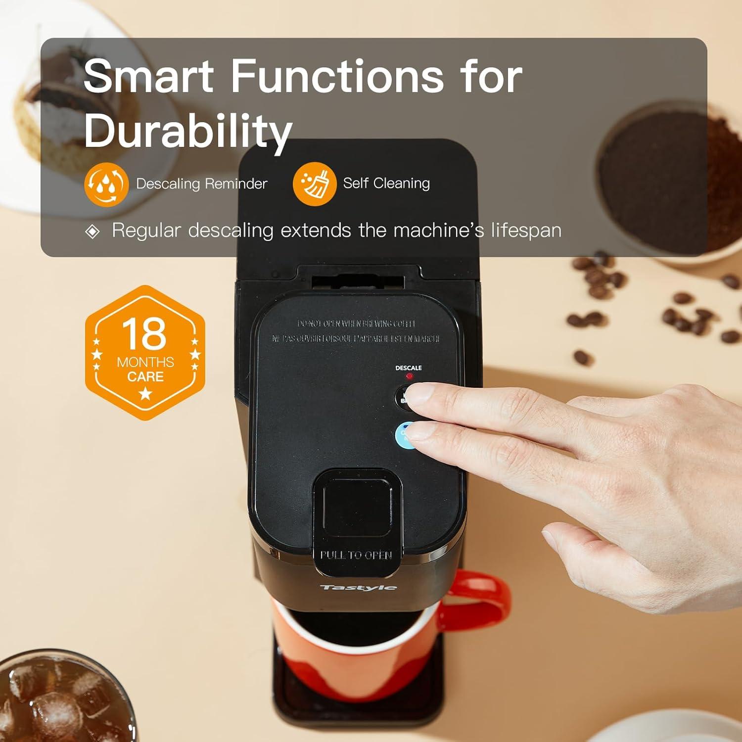 Cafetera Mini Tastyle K310IC Caliente y Frío 1 Taza 177-414 ml