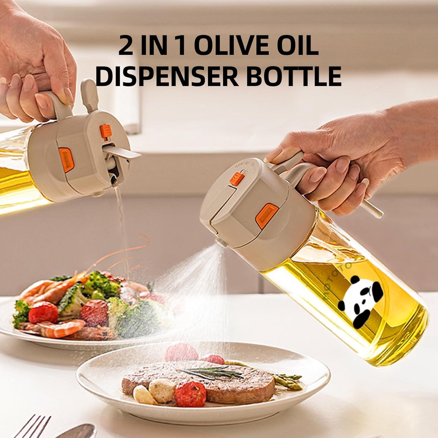 Pulverizador de Aceite MDZF SWEET HOME 600ml Gris Panda