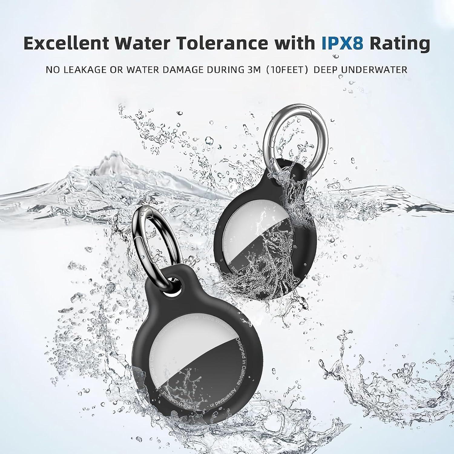 Funda Impermeable TPU para AirTag YOKRWO 4-Pack Multi Color