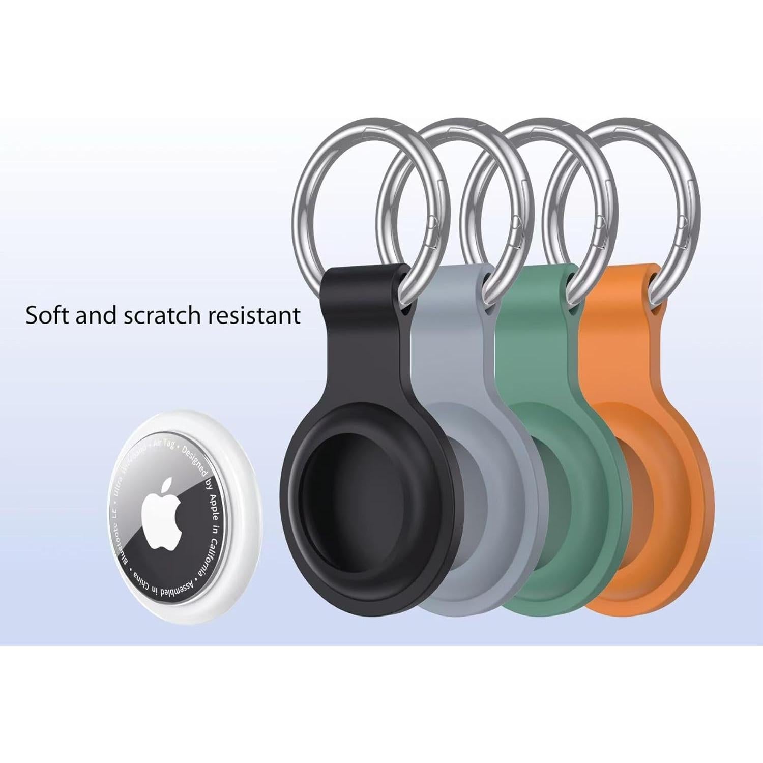 Funda Protectora para AirTag Shiningwell 4 Colores Silicona