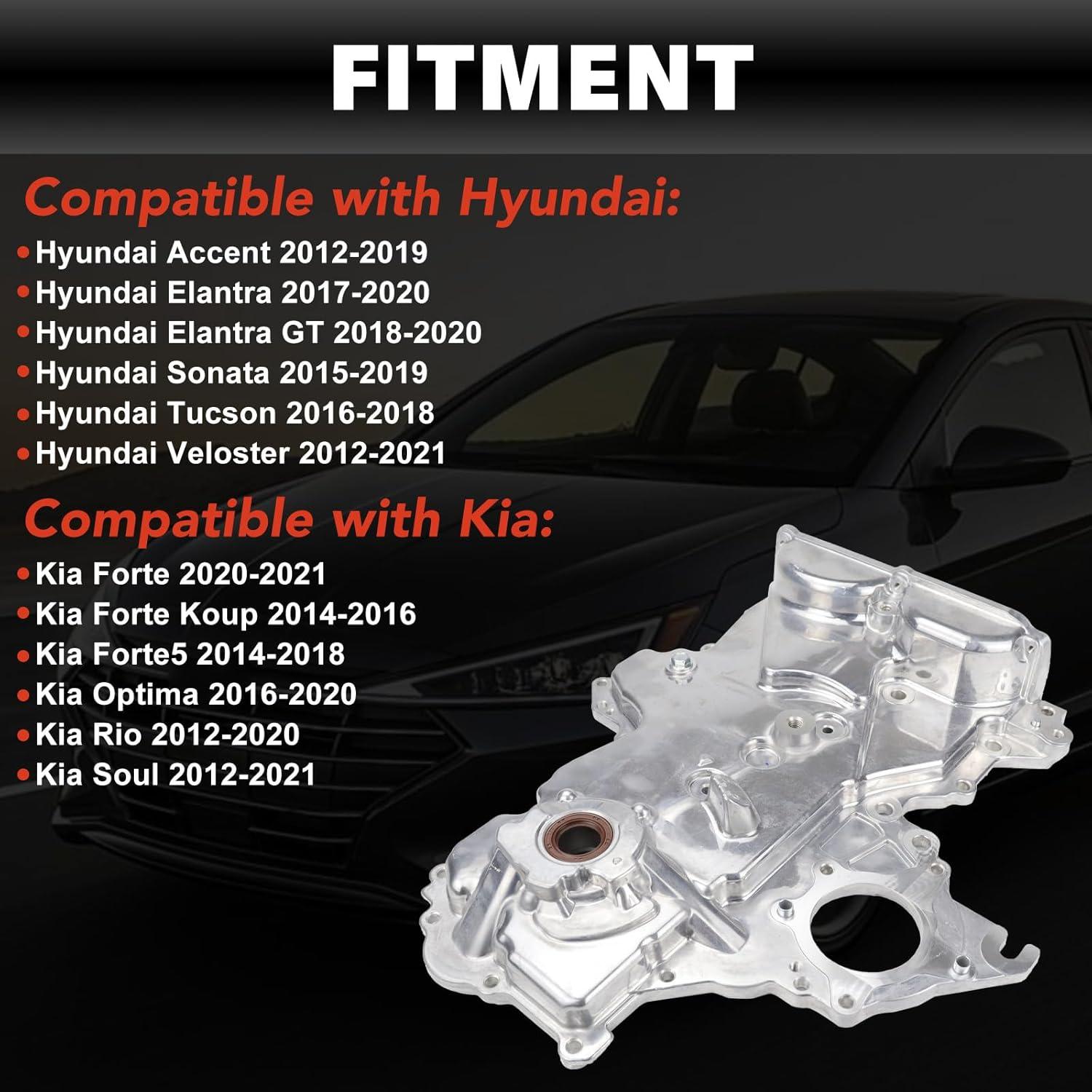 Bomba de Aceite USTAR M526 y Tapa de Tiempo 1.6L L4