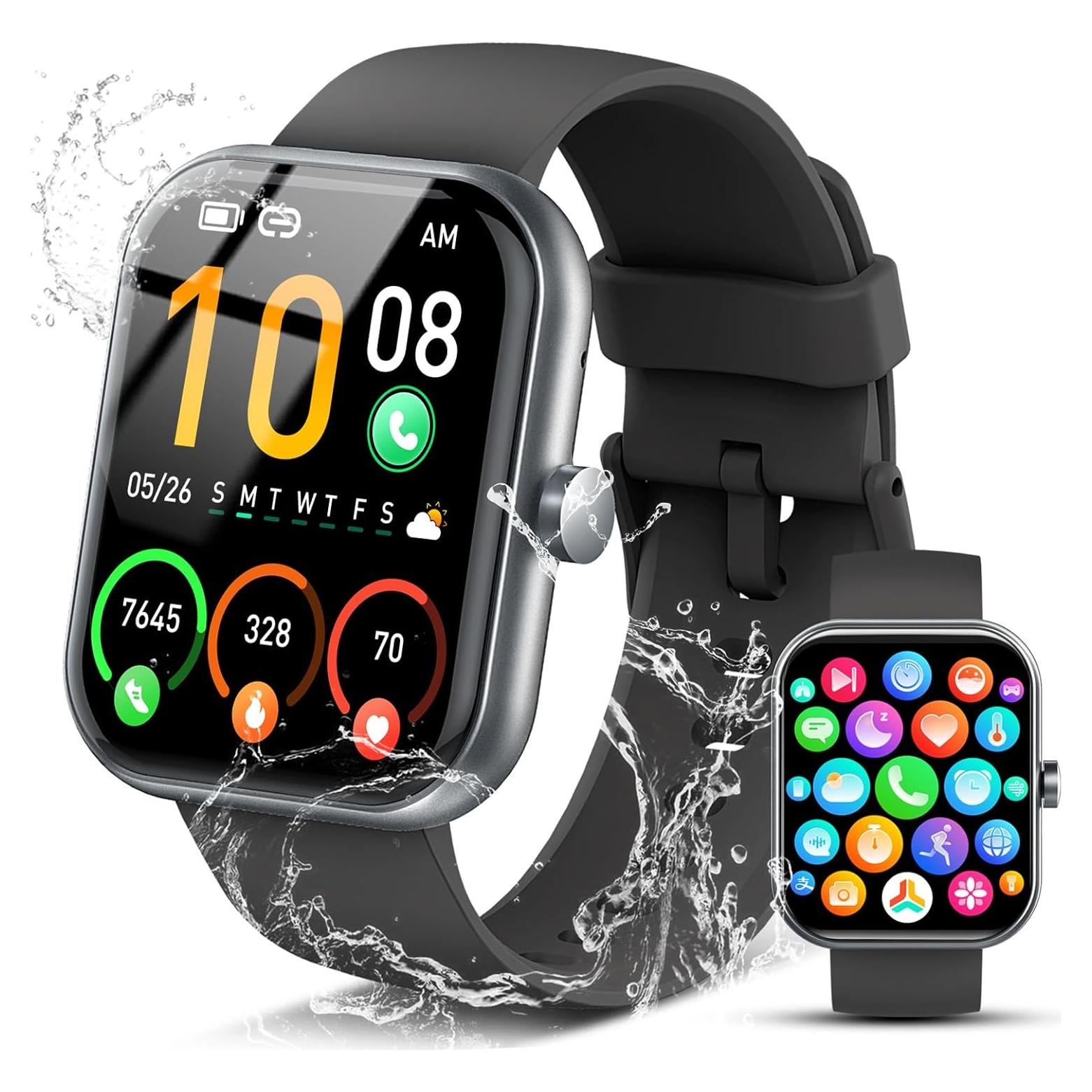 Reloj Inteligente Fitness Y66 Negro - Pantalla 5 cm, IP68