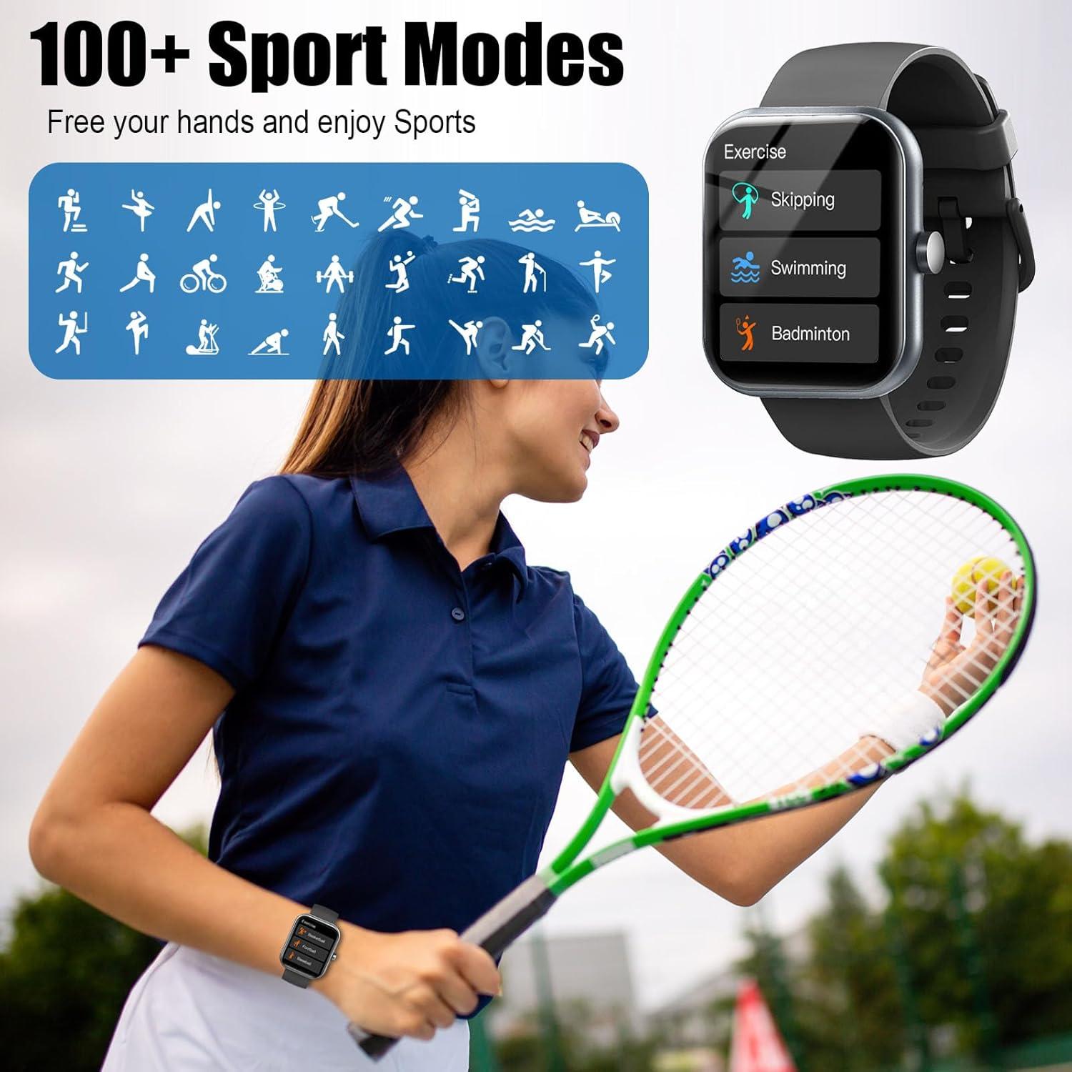 Reloj Inteligente Fitness Y66 Negro - Pantalla 5 cm, IP68